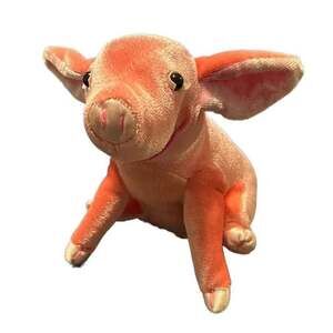 YOTTOY Biddle Collection Pink Pig Plush